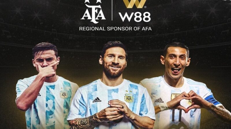 Hiệp hội bóng đá Argentina giới thiệu W88 là nhà tài trợ khu vực cho châu Á